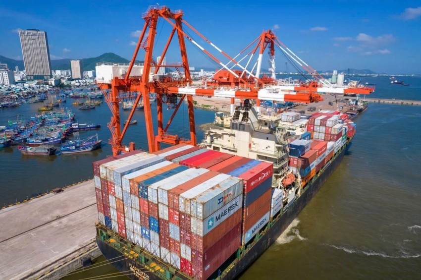 Khu vực Cảng Quy Nhơn.