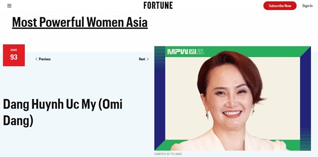 Tạp chí Fortune công bố top 100 Phụ nữ Quyền lực nhất châu Á, Việt Nam góp mặt 4 đại diện  - Ảnh 4