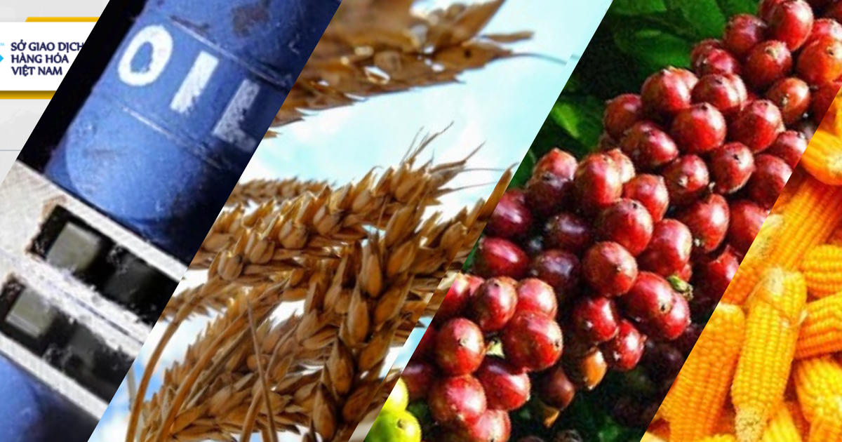 Giá dầu thô và lúa mì đồng loạt tăng gần 6%