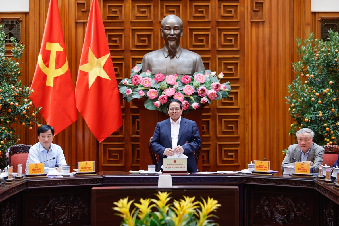 Thường trực Chính phủ làm việc với Hà Nội về Quy hoạch tổng thể Thủ đô Hà Nội tầm nhìn 100 năm