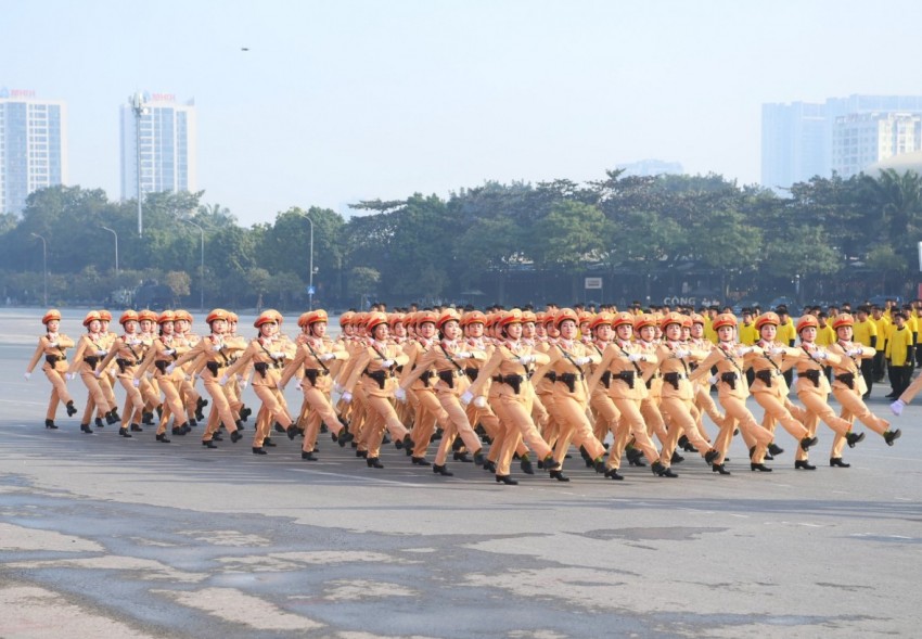 Bộ Công an xuất quân đảm bảo an ninh trật tự phục vụ Đại hội 14 của Đảng