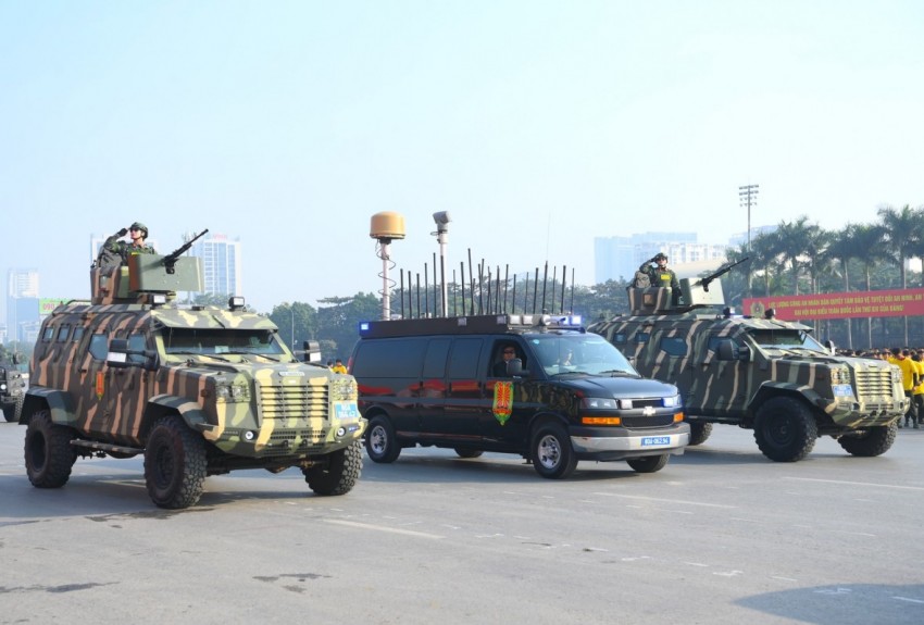 Bộ Công an xuất quân đảm bảo an ninh trật tự phục vụ Đại hội 14 của Đảng