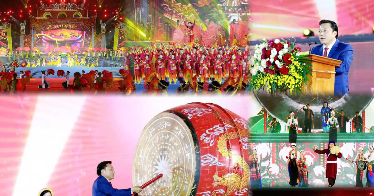 Khai mạc Lễ hội Đền Hùng và Tuần Văn hóa - Du lịch Đất Tổ năm Bính Ngọ 2026