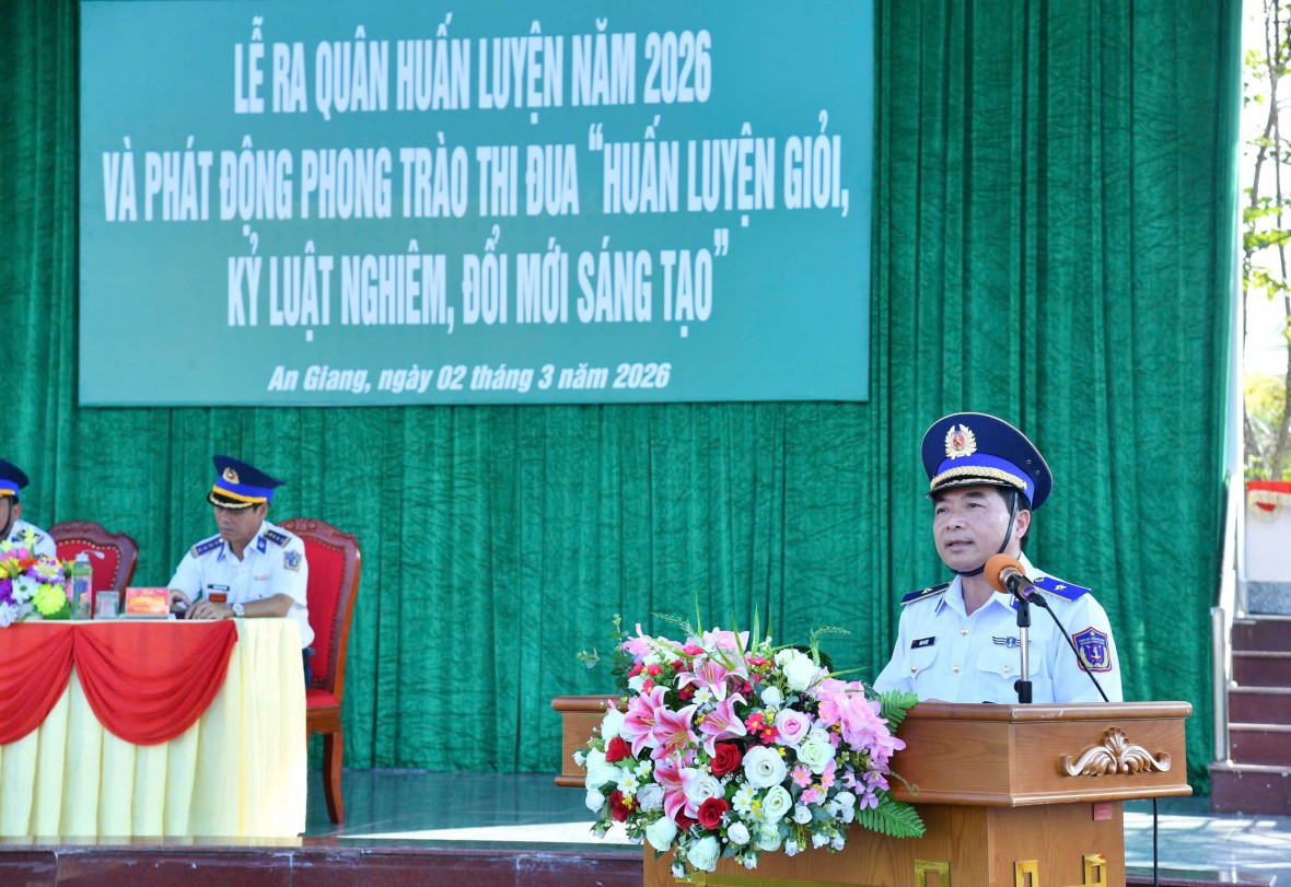 BTL Vùng Cảnh sát biển 4 sẵn sàng cho mùa huấn luyện mới