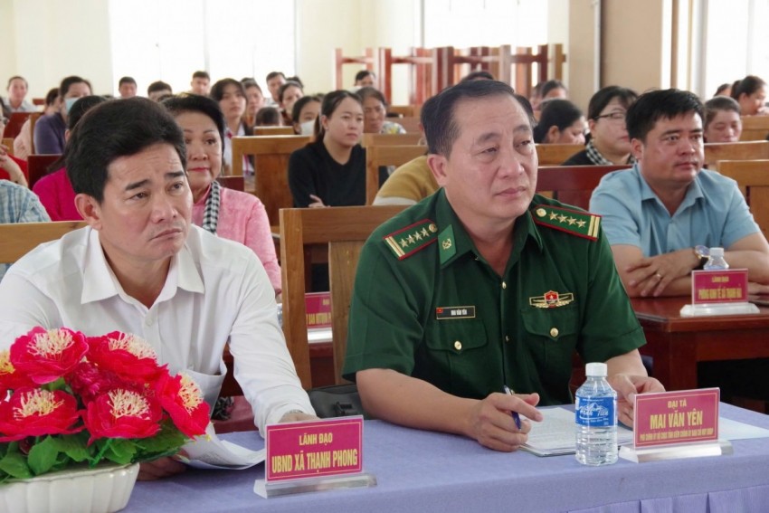 Vĩnh Long: Sôi nổi Ngày hội Biên phòng toàn dân tại xã Thạnh Hải Vĩnh Long: Sôi nổi Ngày hội Biên phòng toàn dân tại xã Thạnh Hải