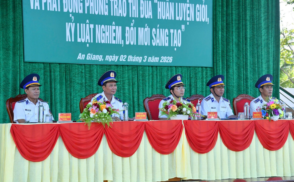 BTL Vùng Cảnh sát biển 4 sẵn sàng cho mùa huấn luyện mới