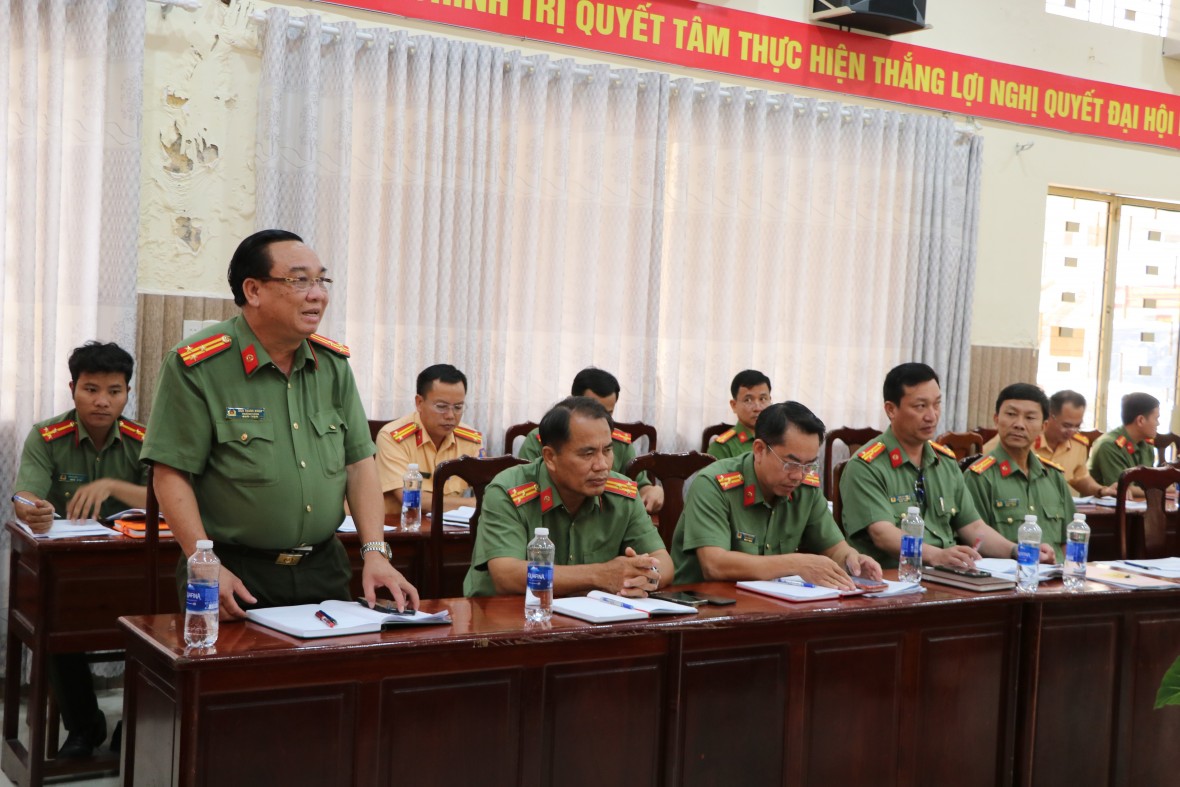 Công an tỉnh An Giang đề xuất phương án cắt giảm, đơn giản hóa thủ tục hành chính
