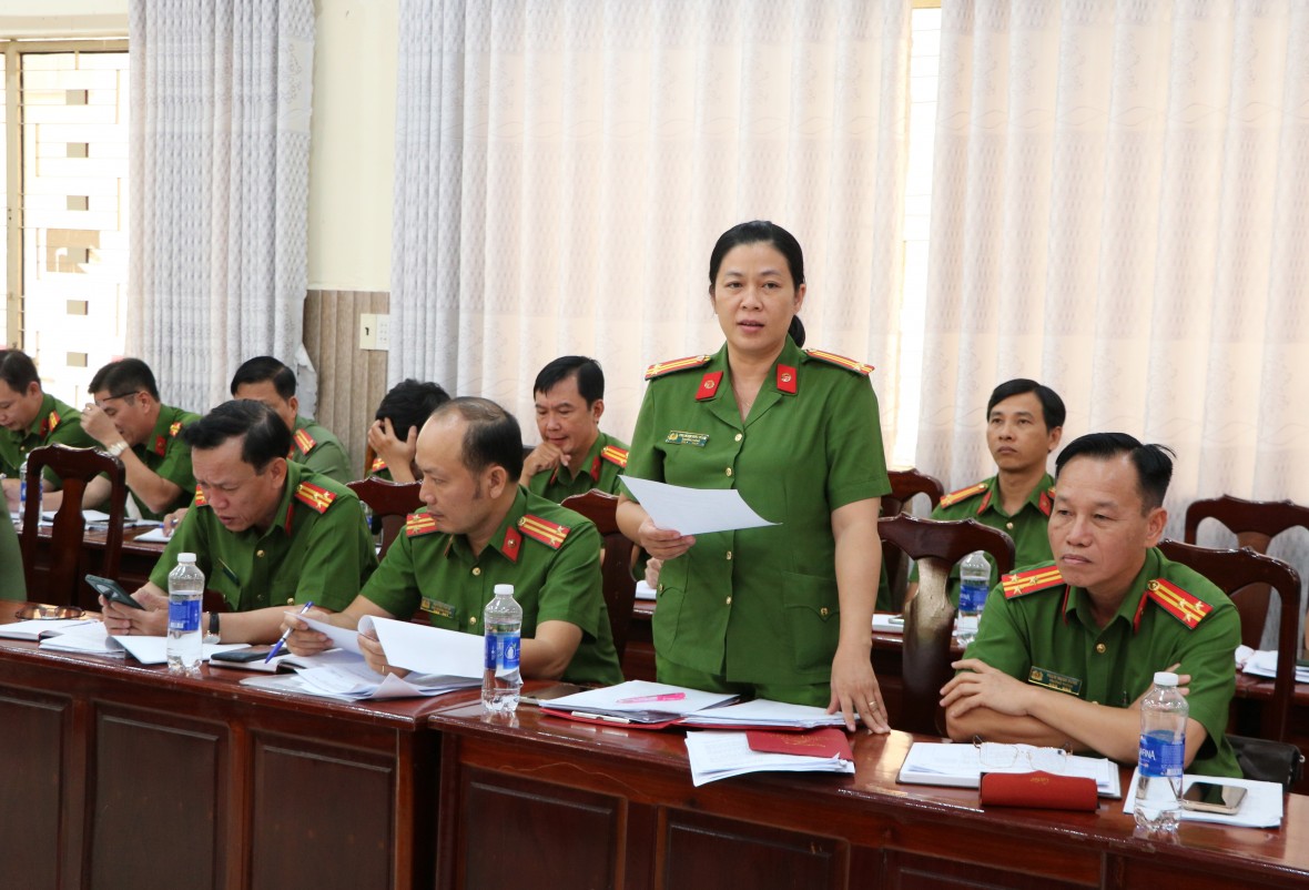 Công an tỉnh An Giang đề xuất phương án cắt giảm, đơn giản hóa thủ tục hành chính