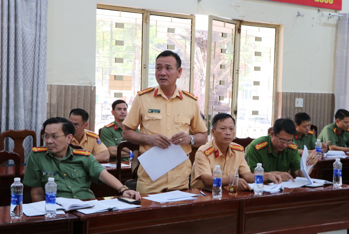 Công an tỉnh An Giang đề xuất phương án cắt giảm, đơn giản hóa thủ tục hành chính