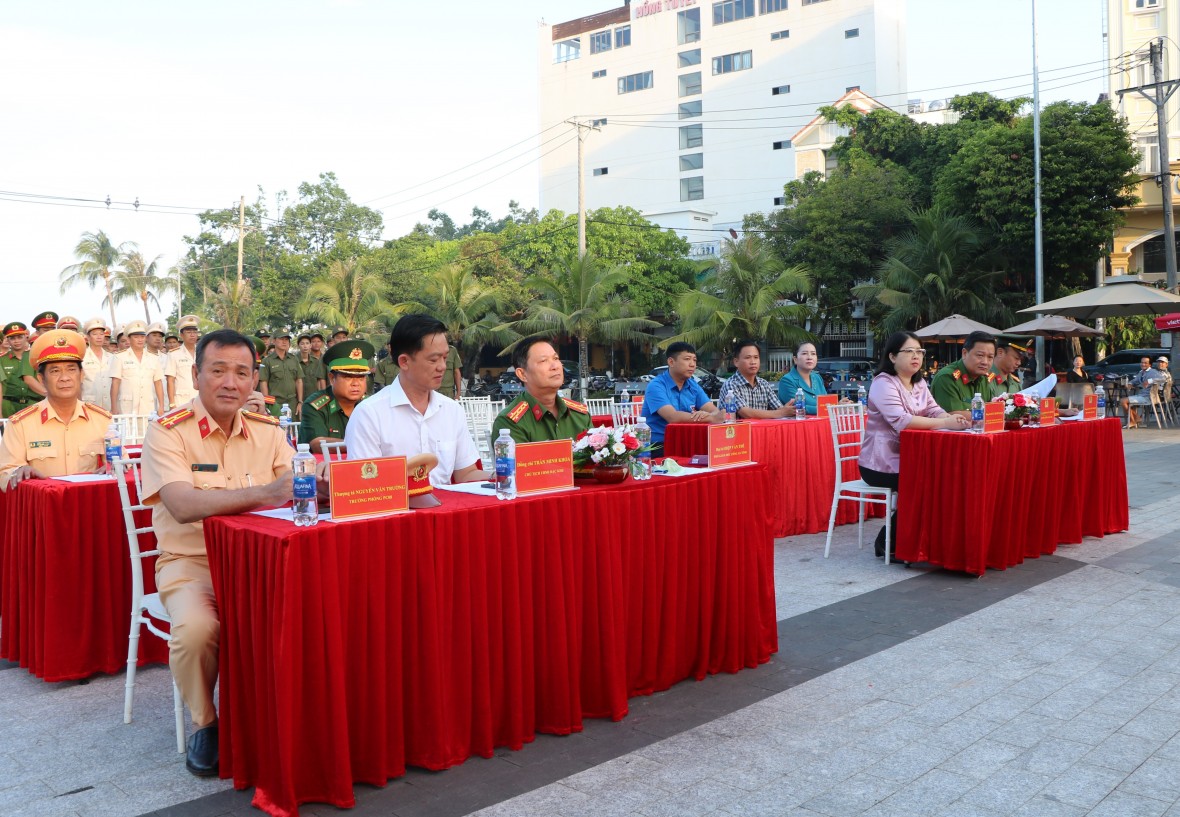 Lễ công bố thành lập Trạm Cảnh sát giao thông Phú Quốc