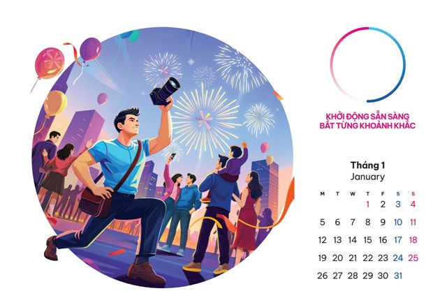 Bộ lịch MBLife 2026: Hành trình sống trọn đam mê - Ảnh 1