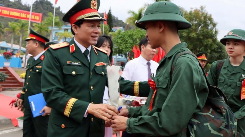 Lai Châu: 72% tân binh viết đơn tình nguyện tham gia nghĩa vụ quân sự