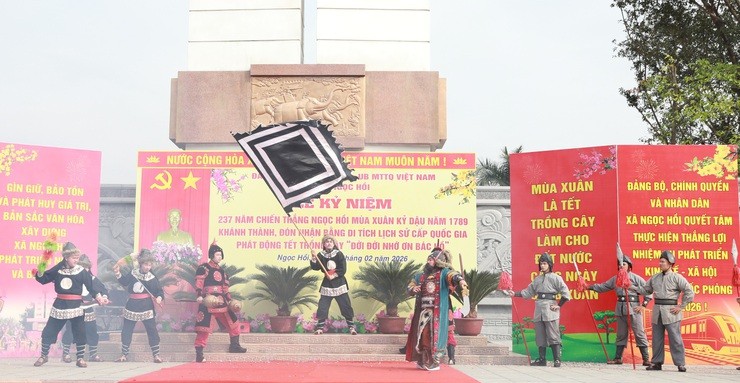 Long trọng kỷ niệm 237 năm Chiến thắng Ngọc Hồi mùa Xuân năm Kỷ Dậu