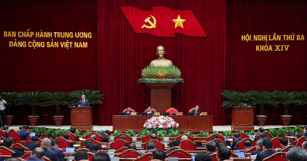Khai mạc Hội nghị lần thứ ba Ban Chấp hành Trung ương Đảng khóa XIV