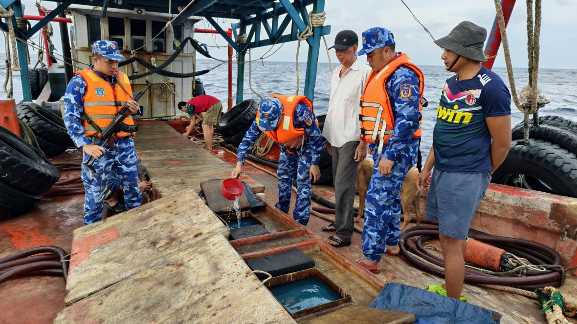 BTL Vùng Cảnh sát biển 4 tỏa sáng phẩm chất 