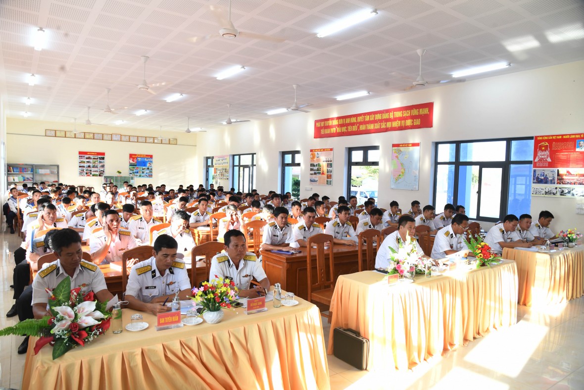 BTL Vùng 5 Hải quân: Khai mạc tập huấn cán bộ huấn luyện chiến sĩ mới năm 2026
