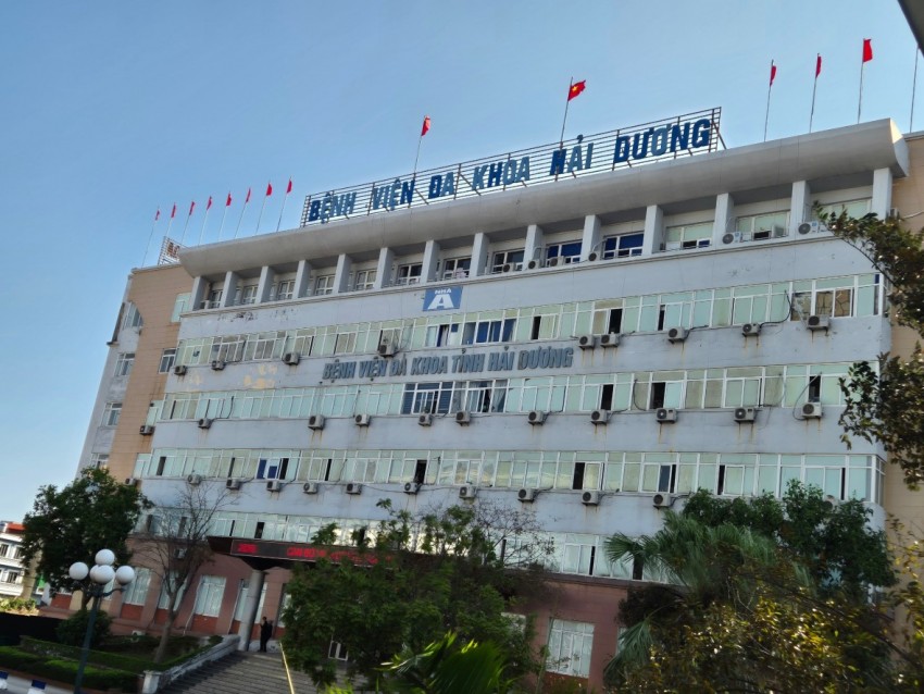 Trụ sở Bệnh viện đa khoa tỉnh Hải Dương. Trụ sở Bệnh viện đa khoa tỉnh Hải Dương.