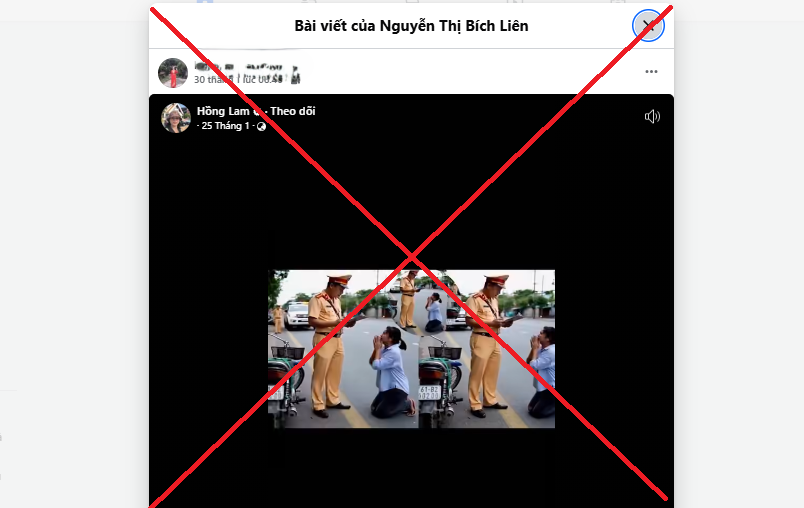 Công an xã Tam Sơn làm rõ vụ chia sẻ video giả mạo bằng AI làm ảnh hưởng uy tín lực lượng CSGT. Công an xã Tam Sơn làm rõ vụ chia sẻ video giả mạo bằng AI làm ảnh hưởng uy tín lực lượng CSGT.