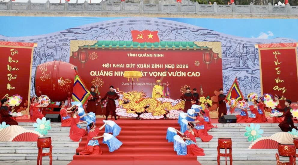 Hội Khai bút đầu Xuân Bính Ngọ 2026.