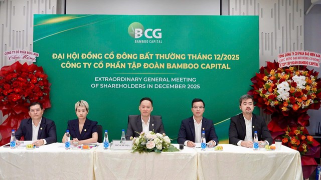 Bamboo Capital tổ chức thành công ĐHĐCĐ bất thường tháng 12/2025