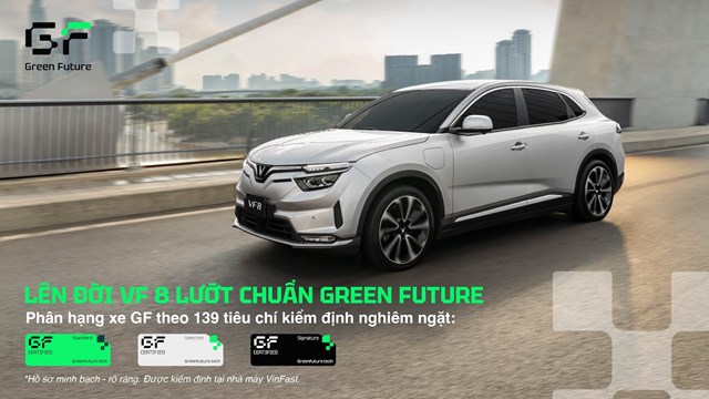 Green Future cung cấp xe VinFast VF 8 đã qua sử dụng được kiểm định minh bạch tại nhà máy - Ảnh 1