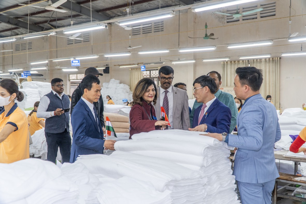 Tăng cường kết nối doanh nghiệp Việt Nam - Ấn Độ: Đoàn công tác Ấn Độ thăm và làm việc tại Bitexco Nam Long