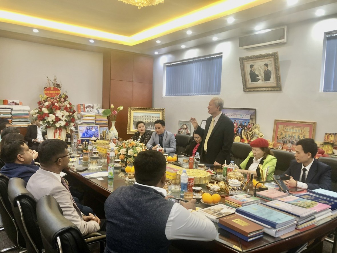 Tăng cường kết nối doanh nghiệp Việt Nam - Ấn Độ: Đoàn công tác Ấn Độ thăm và làm việc tại Bitexco Nam Long