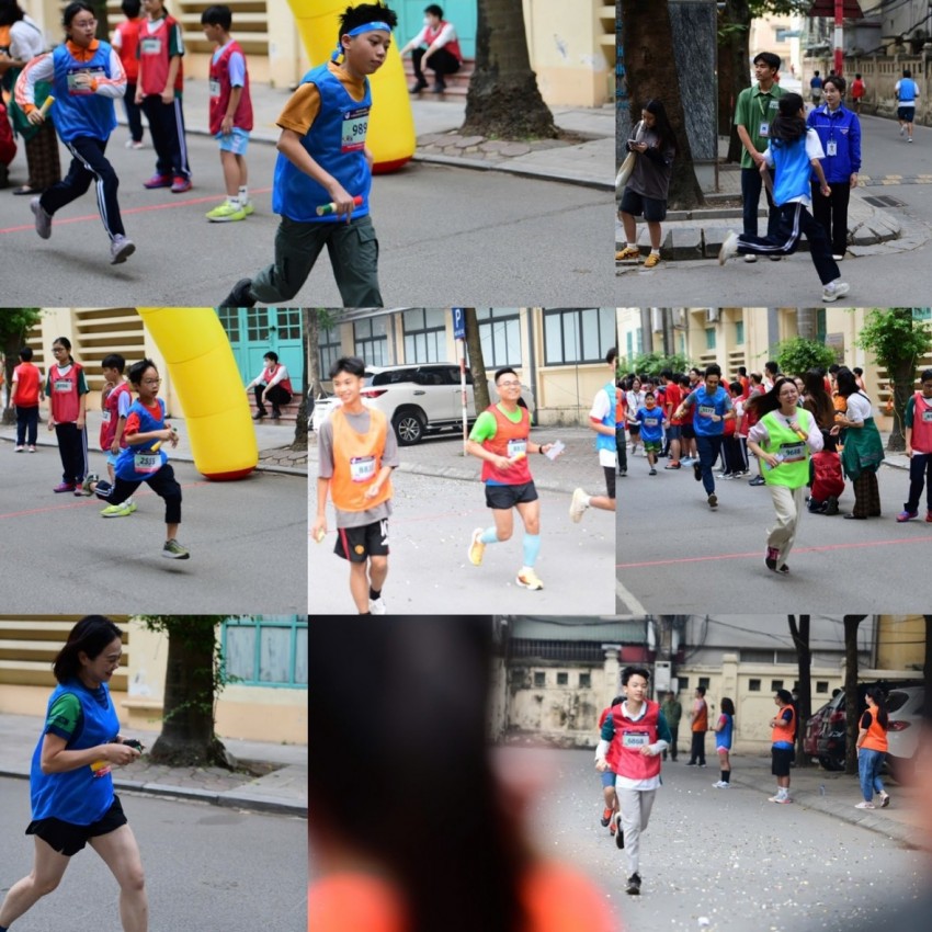 Giải chạy được tổ chức theo thể thức đặc biệt, mỗi nhóm 4 người. Mỗi người sẽ chạy một vòng, rồi trao lại gậy để thành viên khác tiếp sức cho đường chạy tiếp theo. Các thành viên của nhóm chạy có thể cùng một gia đình, cùng một lớp học, hoặc có thể là những người lần đầu quen biết nhau, và hữu duyên được ghép lại thành một Ca sĩ Tùng Dương cháy cùng ngày hội gia đình Trường Nguyễn Tất Thành