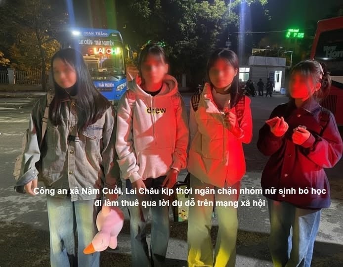 Ngăn chặn nhóm nữ sinh bỏ học đi làm thuê từ lời dụ dỗ trên mạng