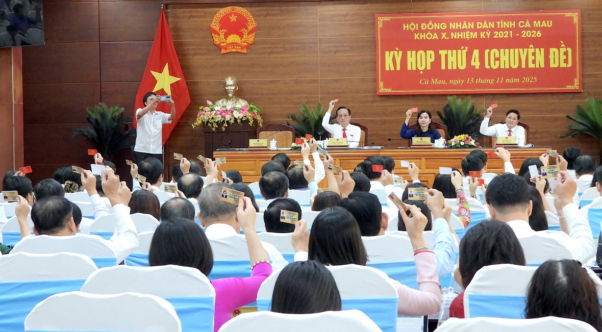 HĐND tỉnh Cà Mau nhiệm kỳ 2021 - 2026: Hành trình 5 năm đoàn kết, đổi mới, trách nhiệm và hiệu quả
