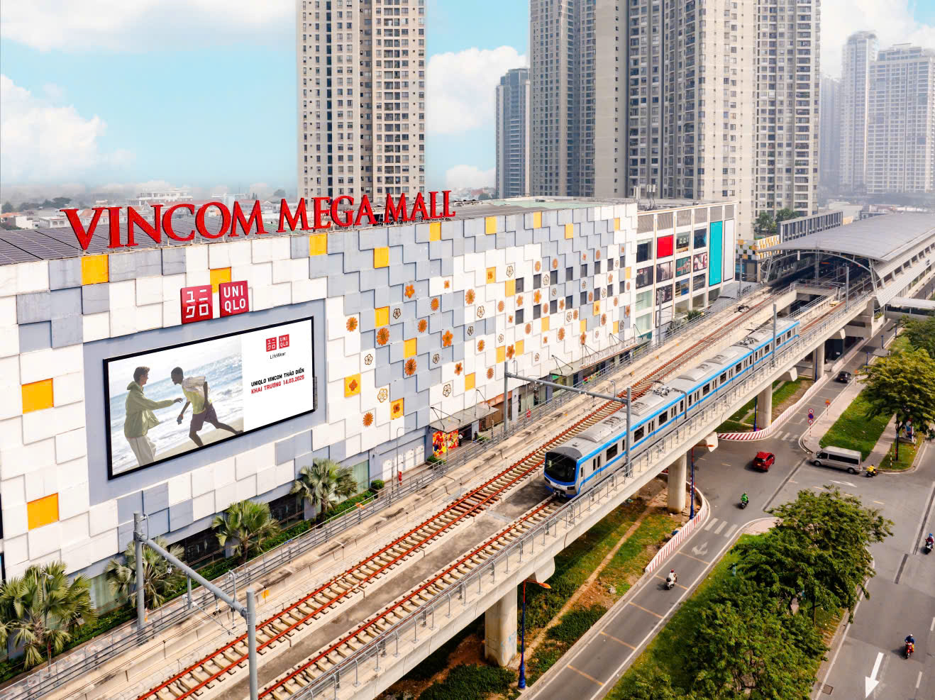 Cửa hàng UNIQLO thứ 28 sẽ ra mắt vào ngày 14/3 tới tại TTTM Vincom Mega Mall Thảo Điền