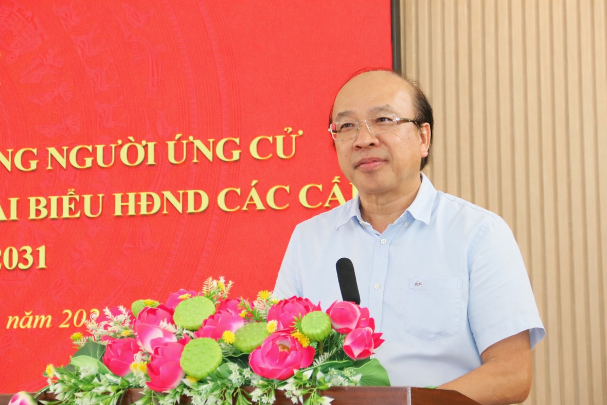 Ứng cử viên ĐBQH khóa XVI tiếp xúc cử tri Khánh Bình, cam kết đồng hành phát triển Cà Mau bền vững