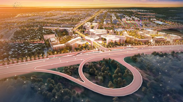 Phối cảnh dự &aacute;n trọng điểm&nbsp;675ha tại tỉnhTh&aacute;i Nguy&ecirc;n