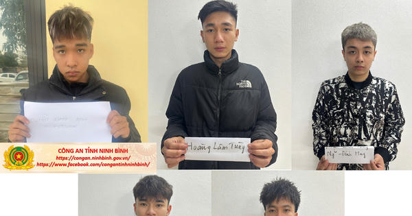 Ninh Bình: Khởi tố 6 bị can về hành vi “Gây rối trật tự công cộng”