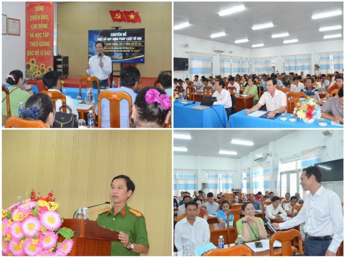 Cà Mau tăng cường phổ biến pháp luật cho các đối tượng đặc thù ở cơ sở