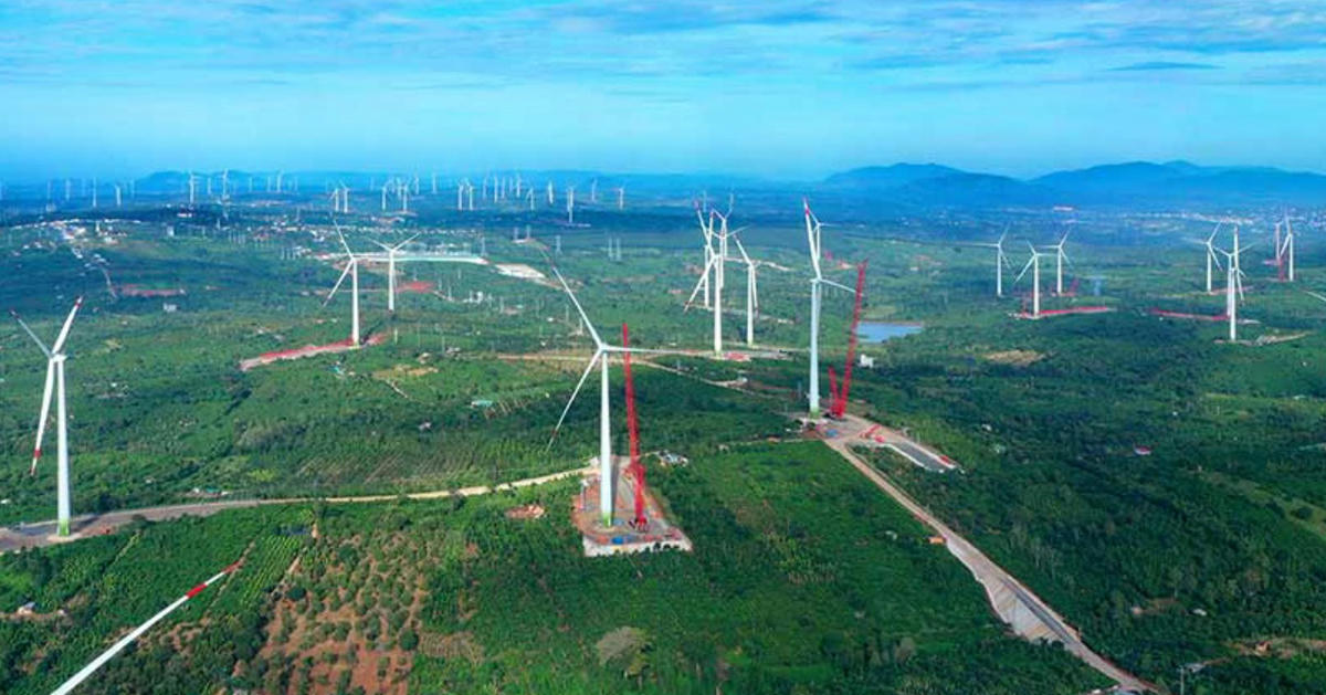 Đắk Lắk cấp phép môi trường cho Nhà máy điện gió Ea Nam rộng hơn 92 ha