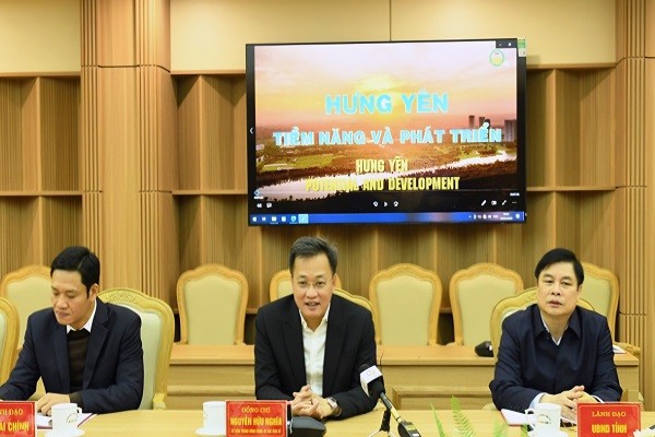 Xúc tiến đầu tư dự án tỷ đô tại Hưng Yên Xúc tiến đầu tư dự án tỷ đô tại Hưng Yên