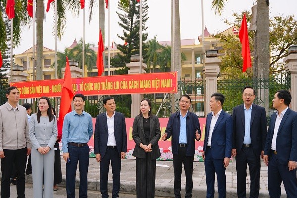 Mô hình chính quyền 2 cấp và công tác tuyên truyền Đại hội Đảng tại Ninh Bình phát huy hiệu quả tích cực