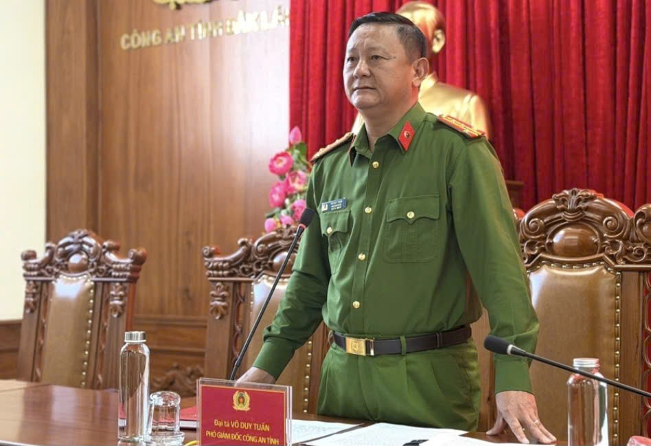 Công an tỉnh Đắk Lắk thông tin về kết quả triệt phá đường dây ma túy xuyên quốc gia