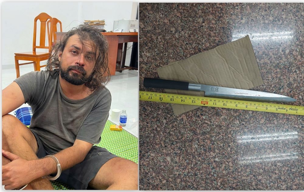 Bắt giữ đối tượng người nước ngoài dùng dao tấn công cán bộ Công an tỉnh Lâm Đồng