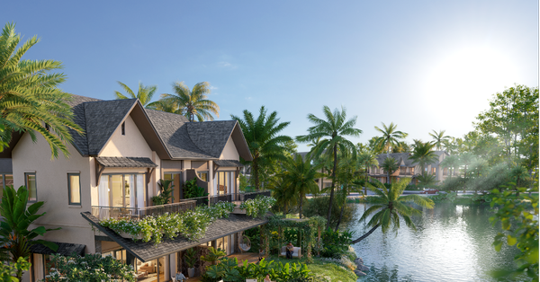 The Palm Island – Biệt thự đảo phong cách trẻ trung mang tinh thần nghỉ dưỡng chính thức ra mắt