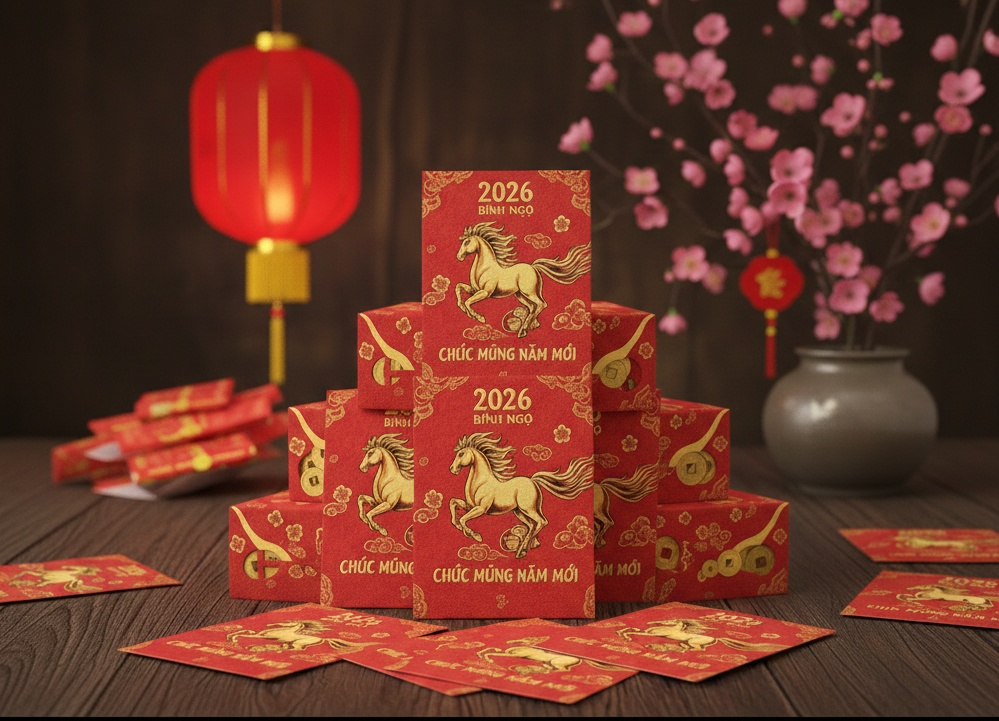 Phong tục lì xì đầu năm: Nét đẹp văn hóa truyền thống gắn kết tình thân Phong tục lì xì đầu năm: Nét đẹp văn hóa truyền thống gắn kết tình thân