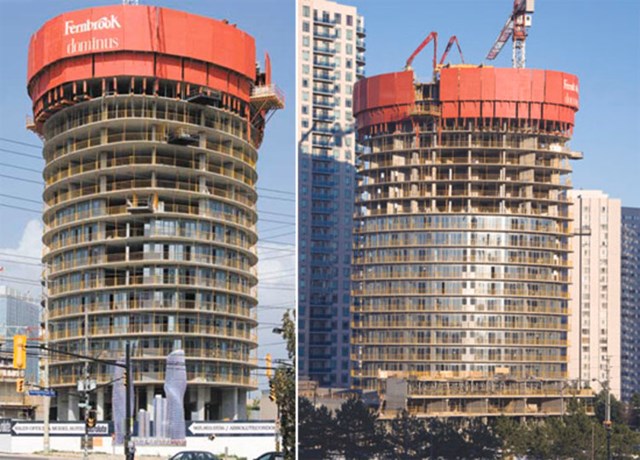 Kết cấu chịu lực ch&iacute;nh l&agrave; một l&otilde;i b&ecirc;n trong (kh&ocirc;ng gian cho cầu thang v&agrave; ph&ograve;ng kỹ thuật) v&agrave; hệ thống&nbsp;v&aacute;ch tường b&ecirc; t&ocirc;ng chịu lực, đồng thời cũng l&agrave; ranh giới giữa 8 căn hộ mỗi tầng. C&aacute;c v&aacute;ch b&ecirc; t&ocirc;ng chịu lực vươn ra theo mở rộng diện t&iacute;ch s&agrave;n mỗi tầng.