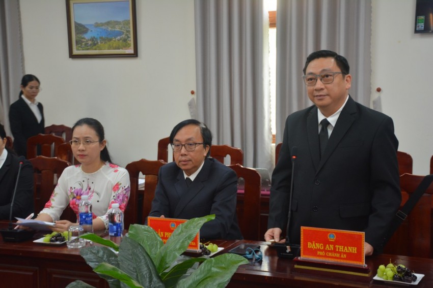 Ông Đặng An Thanh – Phó Chánh án TAND tỉnh Đồng Nai.