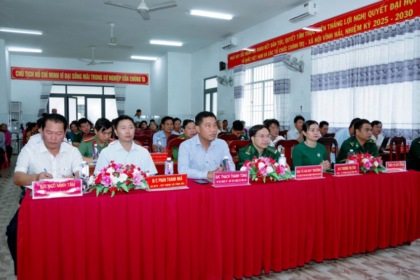 Ấm áp Ngày hội Biên phòng toàn dân nơi biên giới biển Vĩnh Hải