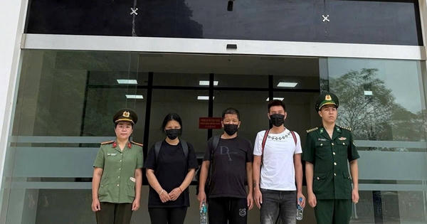 Trao trả 3 công dân Trung Quốc nhập cảnh trái phép vào Việt Nam