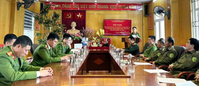 Bảo đảm an ninh trật tự lễ hội chợ Chuộng Bảo đảm an ninh trật tự lễ hội chợ Chuộng