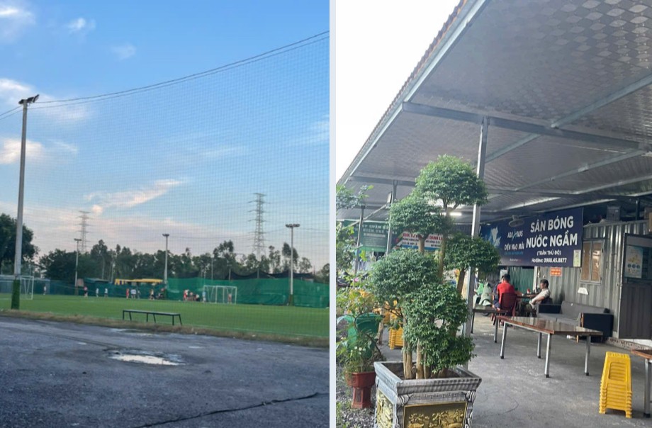 “Sân bóng Nước ngầm” trong khu đất dự án