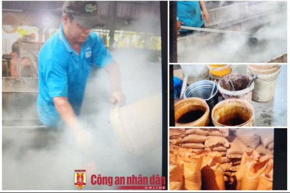 Các công cụ dùng để sản xuất cà phê không đảm bảo an toàn vệ sinh thực phẩm.