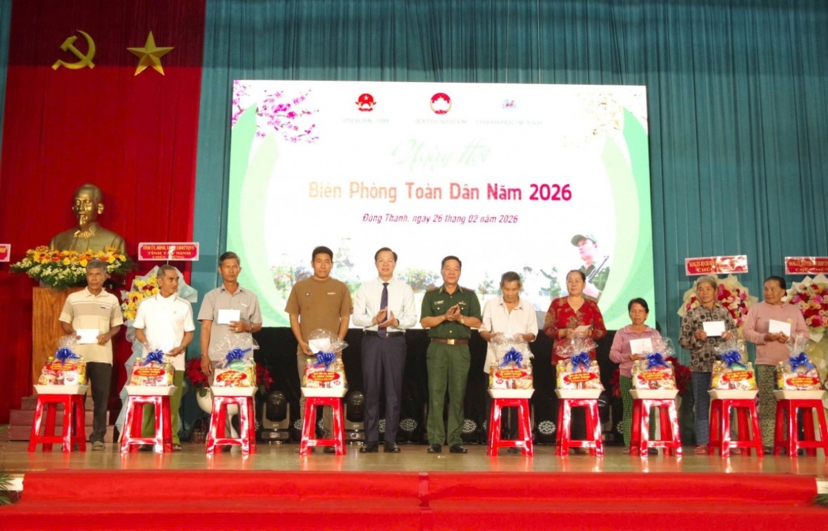 Tây Ninh: Tổ chức điểm Ngày hội Biên phòng toàn dân năm 2026 tại xã Đông Thành